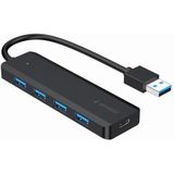 Merk - Model - 4 Poorts USB 3.1 Hub - USB 3.1 - Plastic - 5 Gb/s