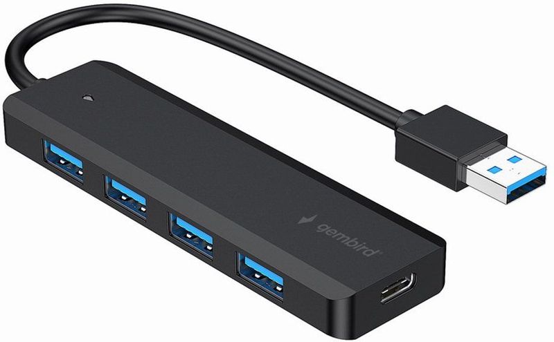 Merk - Model - 4 Poorts USB 3.1 Hub - USB 3.1 - Plastic - 5 Gb/s