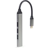 Gembird - USB-C 3.1 Hub - 4 Poorten - Zwart - USB 3.1 Gen 1