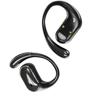 BT - Open-Oor TWS In-Ears - Zwart - Draadloos - 3 Uur Luistertijd