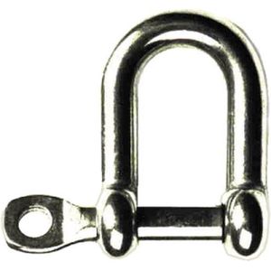 Dulimex - D-sluiting - RVS - 6mm
