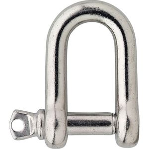 DX D-sluiting RVS 5 mm