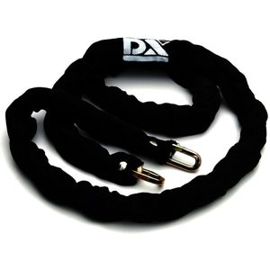 DX anti diefstalketting - gehard staal - Ø 8 mm - 900 mm - zwart