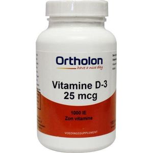Ortholon D 25 mcg 1000IE 100 Vegetarische capsules