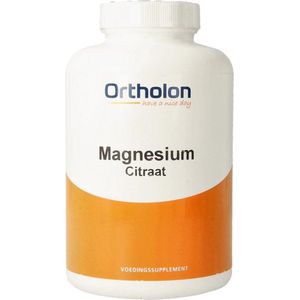 Ortholon - Magnesium Capsules - 240 Stuks - Citraat - Vegetarisch