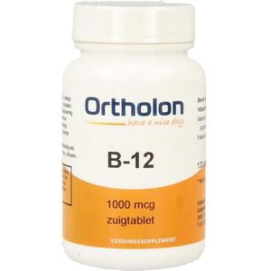 Ortholon - Vitamine B12 1000mcg - Vitaminepreparaat - Geschikt voor Vegetariërs en Veganisten