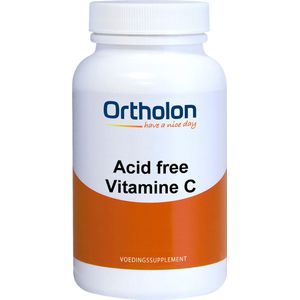 Ortholon Vitamine C acid free 90 Vegetarische capsules