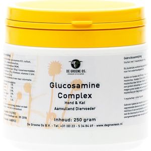 Groene Os Glucosamine Complex 250 gr. hond kat