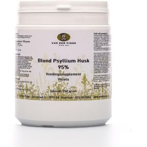 Van Der Pigge Psyllium Husk Poeder Blond 250 Gram