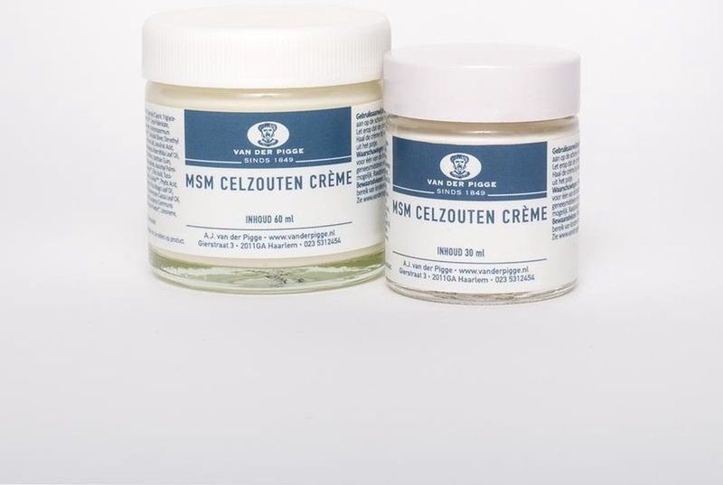 Pigge - MSM Celzouten Crème - Natuurlijke Crème - Met Zilverwater - 200ml
