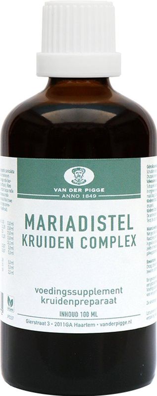 Van der Pigge - Mariadistel Kruiden Complex - Kruidenpreparaat - 100 ml