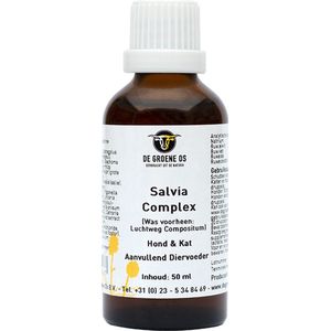 De Groene Os Salvia Complex Hond / Kat 50 ML