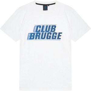 Club Brugge - T-shirt - Wit - 100% BCI Katoen