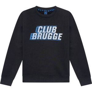 Club Brugge - Kids Sweater - Zwart - 100% BCI Katoen