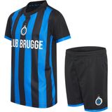 Club Brugge - Thuis Tenue 24/25 - Voetbaltenue Kinderen - Blauw-Zwart - Officiële Merchandise