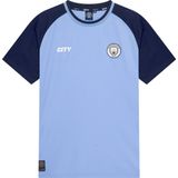 Manchester City - Thuis Shirt - Blauw - Voetbalshirt Heren - 100% Polyester - Officiële Merchandise