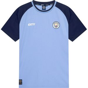 Manchester City - Thuis Shirt - Blauw - Voetbalshirt Heren - 100% Polyester - Officiële Merchandise