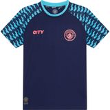 Manchester City - Voetbalshirt - Donkerblauw - Heren - 100% Polyester
