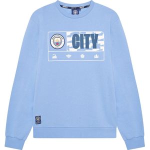 Manchester City - Sweater - Blauw - Officiële Merchandise - Volwassenen
