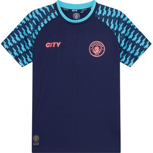 Manchester City - Voetbalshirt - Donkerblauw - Kinderen - Officiële Fanmerchandise