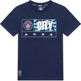 Manchester City - Kids T-shirt - Donkerblauw - Away