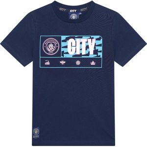 Manchester City - Kids T-shirt - Donkerblauw - Away