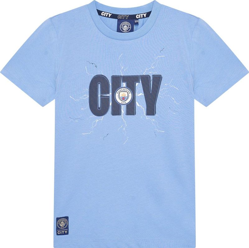 Manchester City - Thunder - T-shirt - Blauw - Kinderen