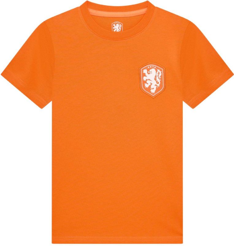 Nederlands Elftal - Logo T-Shirt - Oranje - Kinderen - Officiële Merchandise