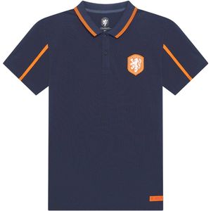 Nederlands Elftal - Polo - Navy Blauw - KNVB - Voetbal - Officiële Merchandise