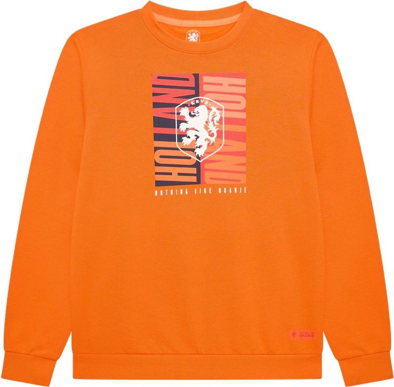 Nederlands Elftal - Sweater - Oranje - 100% Katoen - KNVB-Logo
