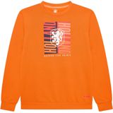 Nederlands Elftal - Big Logo - Sweater - Oranje - Dames - Officiële Merchandise
