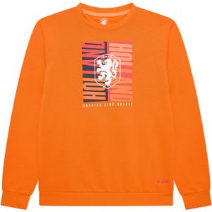 Nederlands Elftal - Big Logo - Sweater - Oranje - Dames - Officiële Merchandise