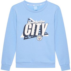 Manchester City - Sweater - Lichtblauw - Officiële Merchandise - Kinderen
