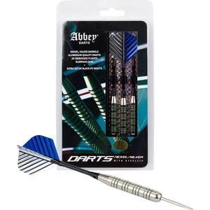 Abbey Darts Steeltip Darts - Nickel/Silver - 20