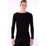 Avento - Basic Thermoshirt - Heren - Zwart - Duurzaam Materiaal