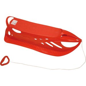 Restart Slede Kunststof - Snowjet - Rood