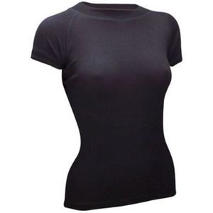 Avento - Thermoshirt - Dames - Korte Mouwen - Zwart - 50% Polyester 50% Viscose
