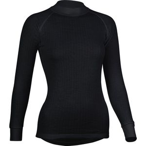 Avento Thermoshirt - Dames - Zwart - Comfortabele Stof - Lange Mouwen
