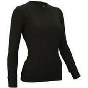 Avento Thermoshirt - Dames - Zwart - Comfortabele Stof - Lange Mouwen