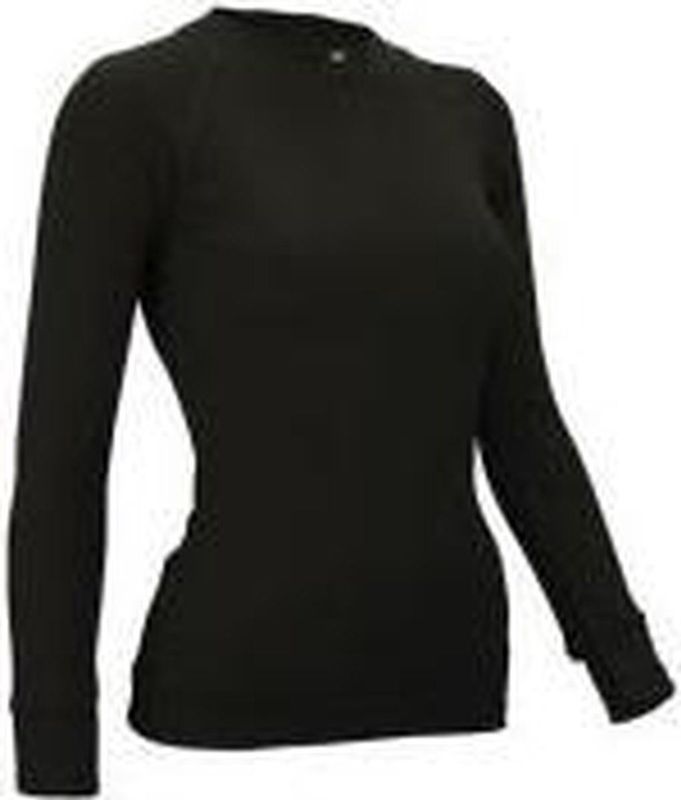 Avento Thermoshirt - Dames - Zwart - Comfortabele Stof - Lange Mouwen