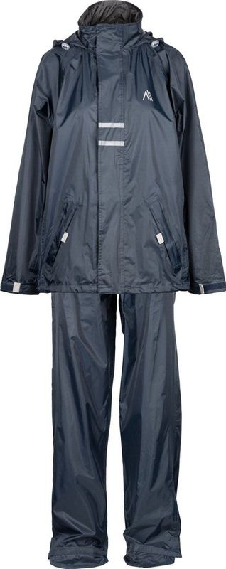 Ralka - Regenpak - Kinderen - Zwart - Waterdicht - Reflecterende Details