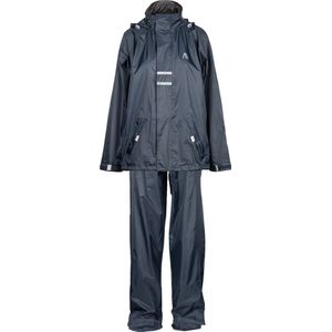 Ralka - Regenpak - Kinderen - Zwart - Waterdicht - Reflecterende Details