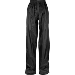 Ralka Regenbroek - Unisex - Waterdicht en met schoenbeschermer - Zwart - Maat S