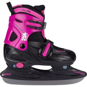 Nijdam - Dancy - Kunstschaats - Zwart/Roze - Hardboot