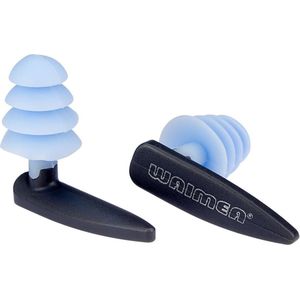 Waimea Zwem Oordoppen - Zwart/Lichtblauw