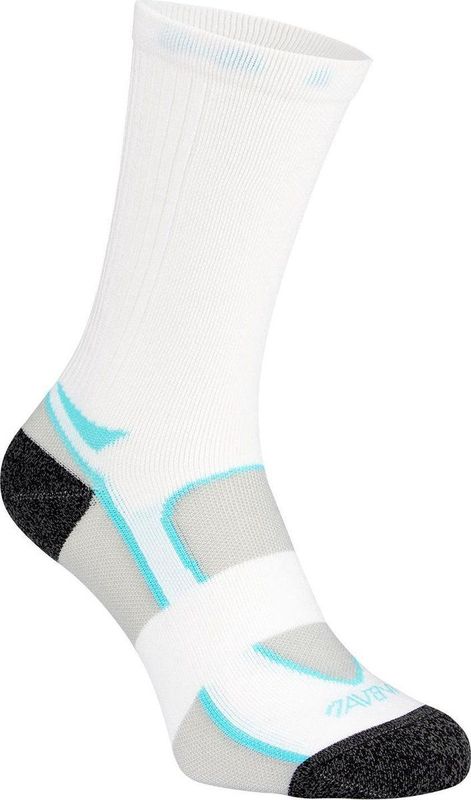 Avento Sportsokken Dames - 2-Pack - Wit/Blauw - 35-38