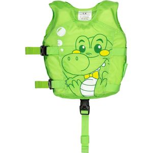 Waimea Zwemvest Dier - 3-6 Jaar - 18-30 kg - Groen/Geel/Zwart