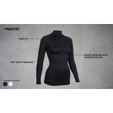 Avento Shirt Base Layer Lange Mouw - Vrouwen - Wit - Maat 36