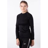 Avento Shirt Base Layer Lange Mouw - Vrouwen - Zwart