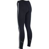Avento - Runningbroek - Zwart/Zilver - Reflective Stripe